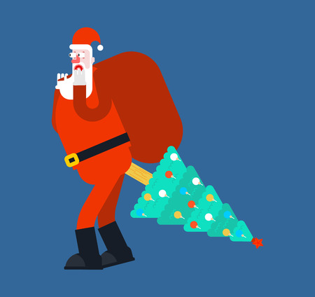 Santa Christmas tree in ass. Fucking christmas. Â Hate Xmas  Â       Â 